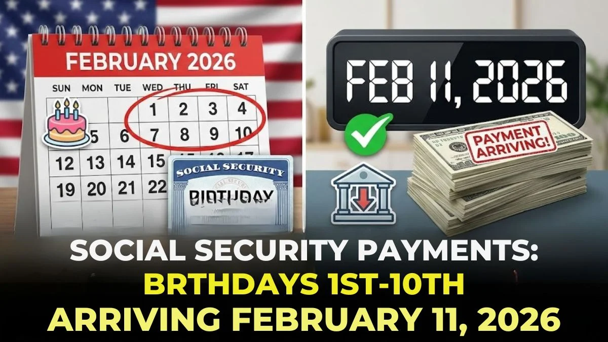 Social Security Payments for Birthday 1st